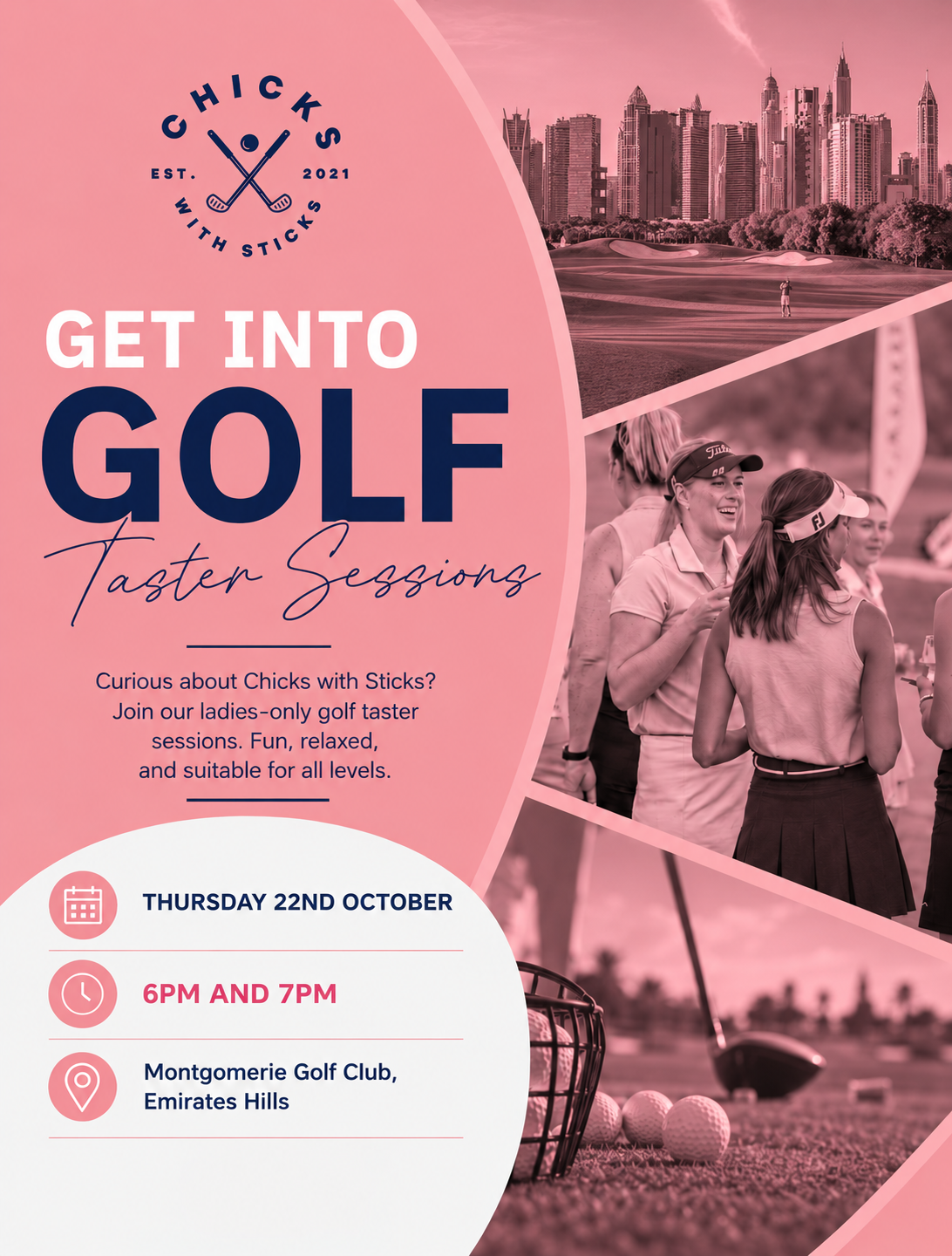 Get into Golf - Montgomerie - 7pm