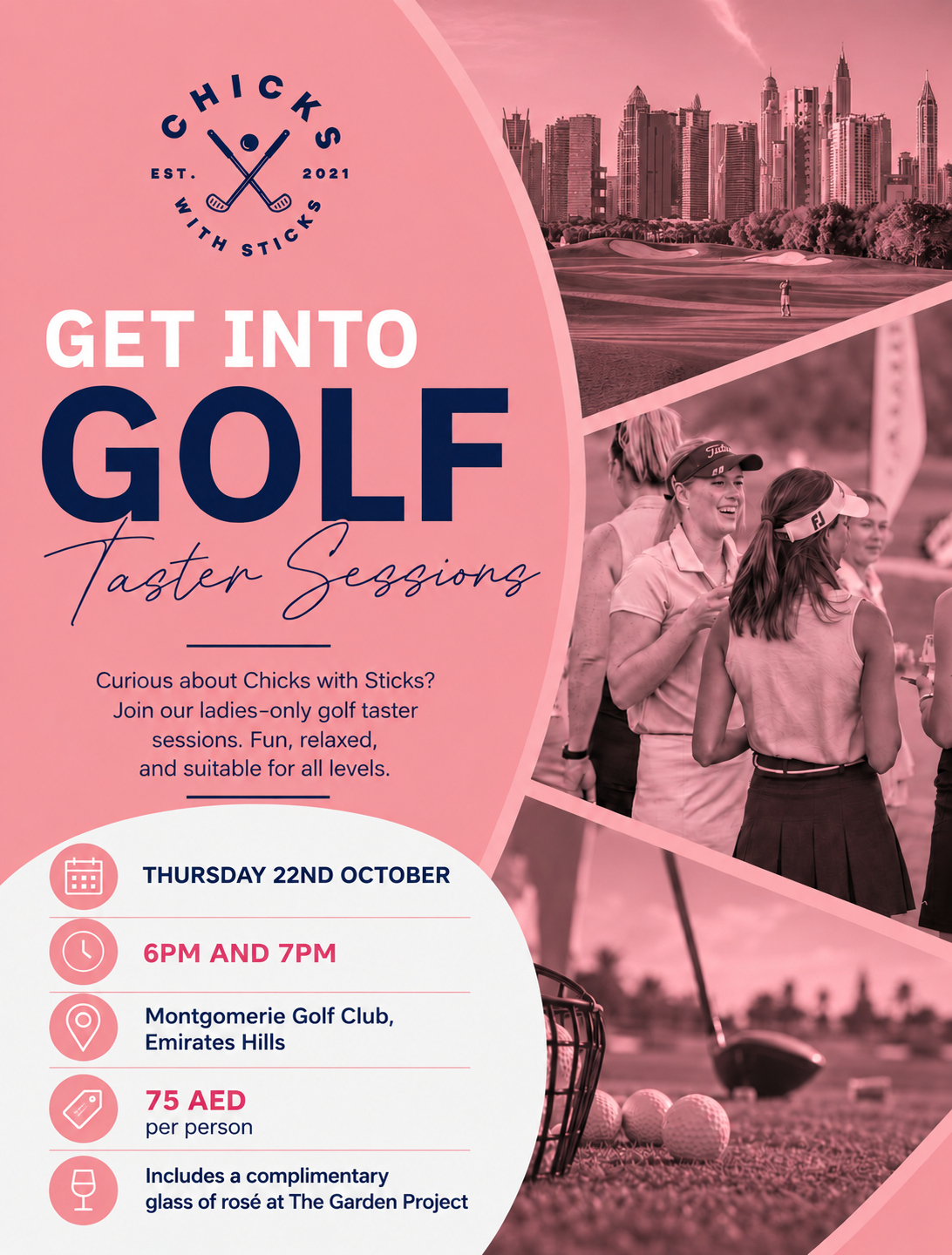 Get into Golf - Montgomerie - 7pm