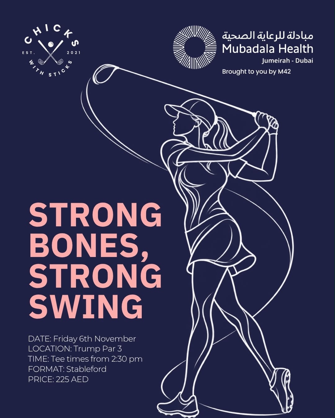 Strong Bones, Strong Swing - Par 3 with Mubadala Health